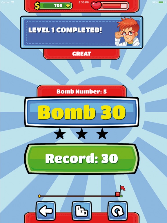 Bomb - Numbers gameのおすすめ画像4