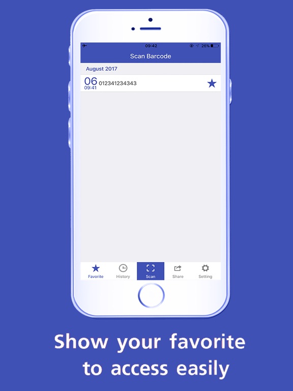 Screenshot #1 for Barcode Scanner History
