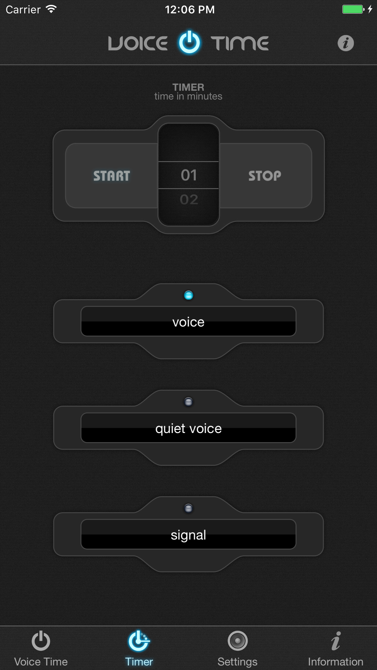 Voice Time - Lite screenshot 2