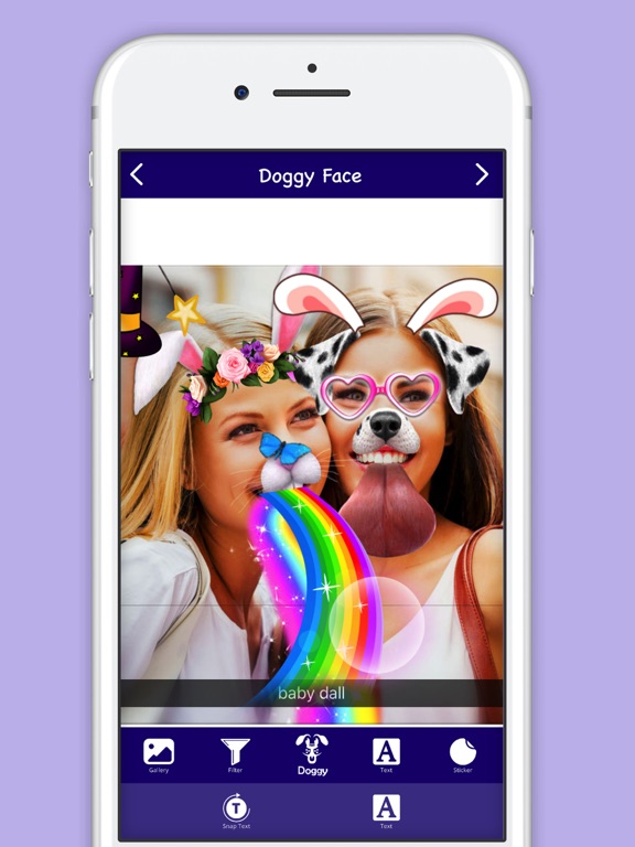 Screenshot #4 pour Doggy Face