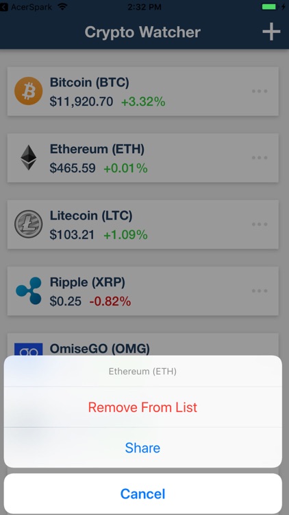 Crypto Watcher screenshot-3