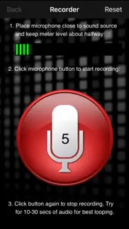 white noise recorder iPhone Captures Décran 1