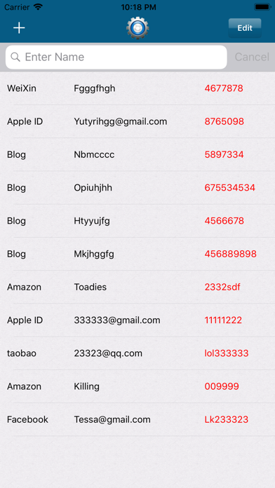 Screenshot #2 pour iKey－Password Account Security