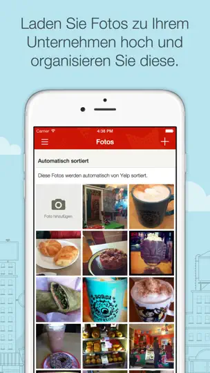Screenshot von Yelp Für Geschäftsinhaber auf dem iPhone 4