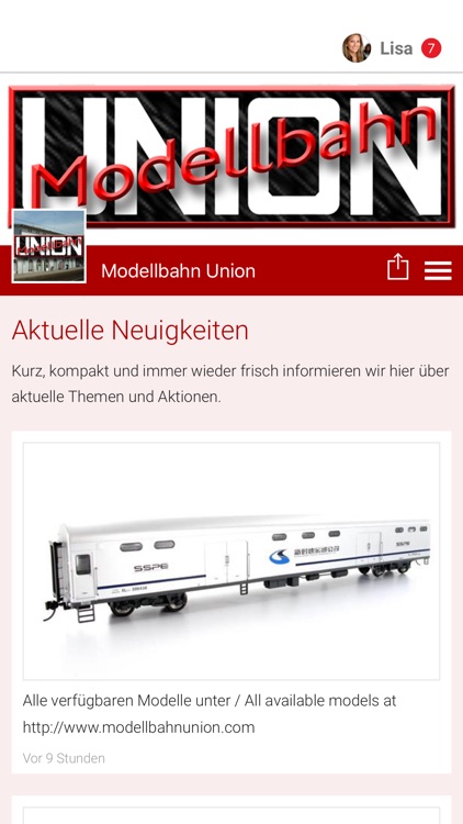 Modellbahn Union