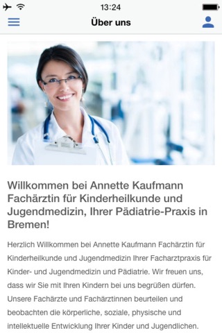 Kinderarzt Praxis A. Kaufmann screenshot 2