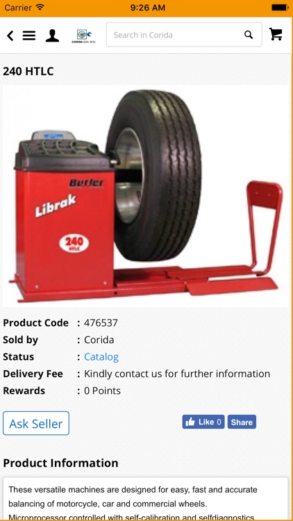 Corida -Automotive Service Equipment