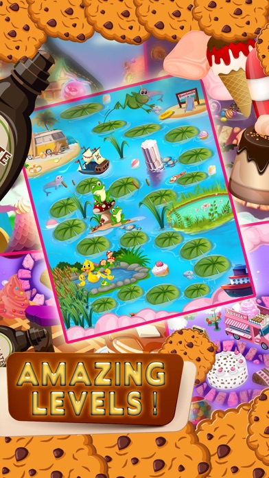 Screenshot #3 pour Cookie Planet: Match 3 Party