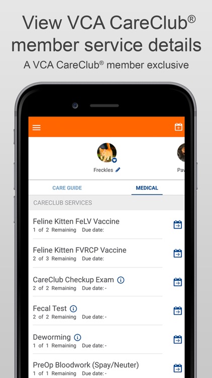 myVCA screenshot-4