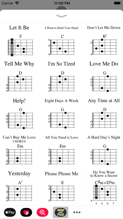 John and Paul Guitar Chords screenshot