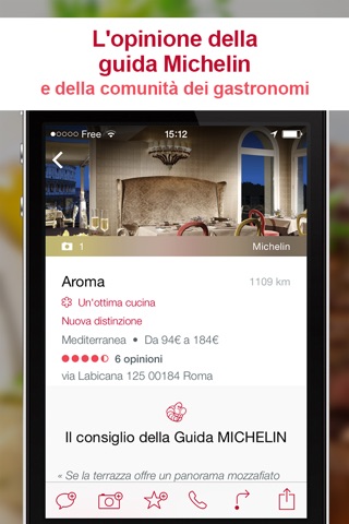 Guida Michelin Italia screenshot 4