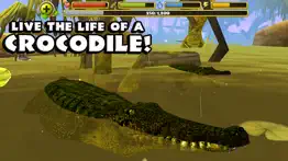wildlife simulator: crocodile iphone screenshot 1