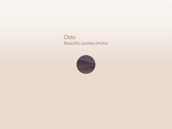 Oslo - Beautiful pocket photos iPad screenshot