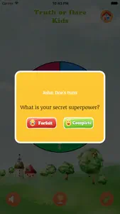 Truth Or Dare Kids Game screenshot #5 for iPhone