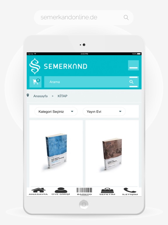 Screenshot #4 pour Semerkandonline.de