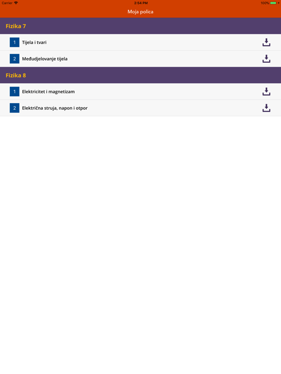 Screenshot #5 pour e-Škole Fizika 7 & 8
