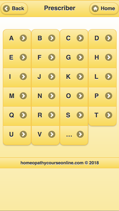 Homeopathy Prescriber Screenshot