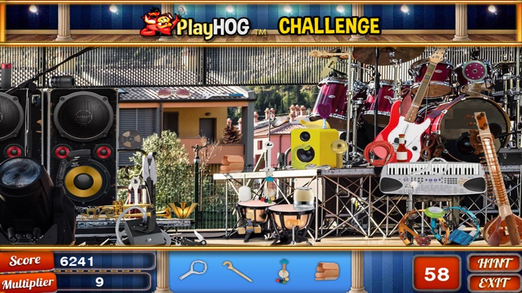 On Stage Hidden Objects Games