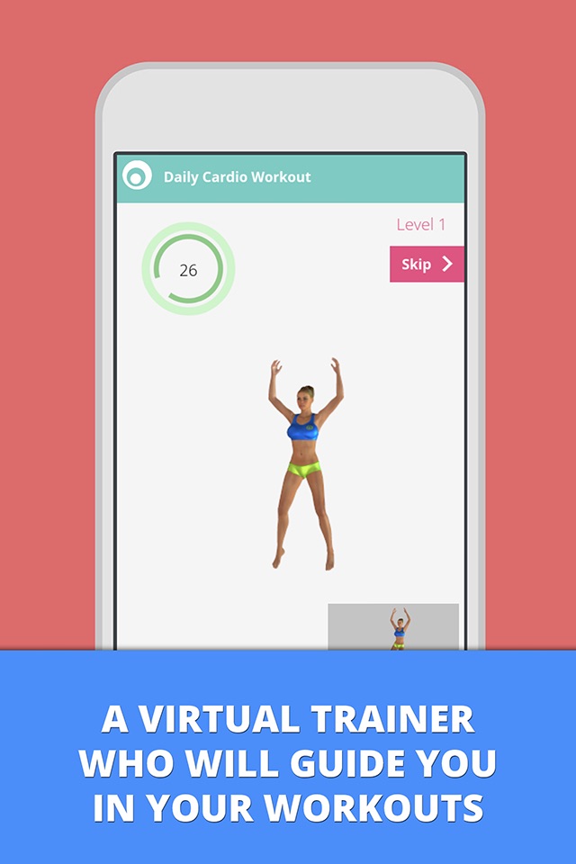 Daily Cardio Fitness Workouts screenshot 2