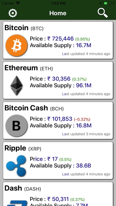 CryptoTrends screenshot 2