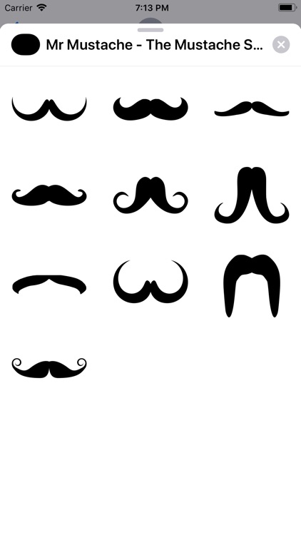 The Mustache Sticker Pack!