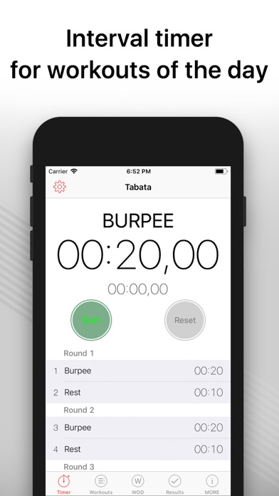 WOD TIMER: HIIT TRAINING TIMER SỨC KHOẺ WOD TIMER: HIIT TRAINING TIMER