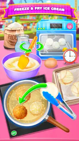 Game screenshot Deep Fried Ice Cream - Summer Desserts Food Maker apk
