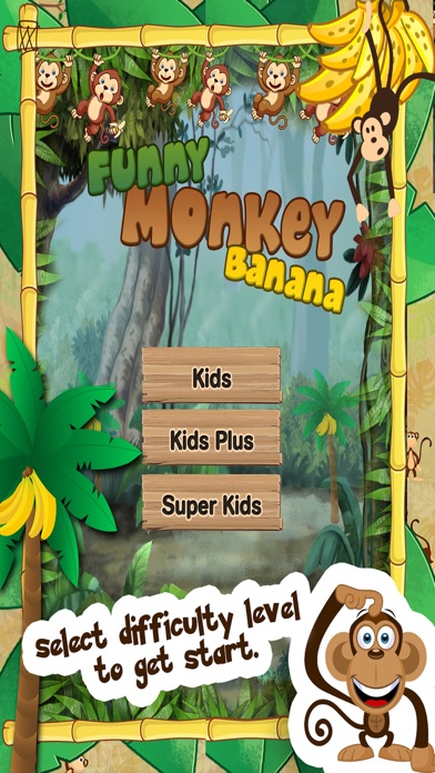 How to cancel & delete Funny Monkey - The Banana Hunt from iphone & ipad 1