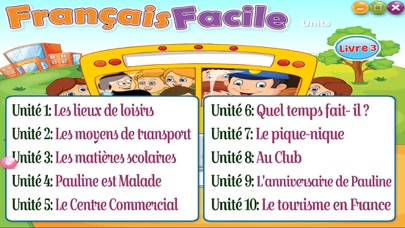 Screenshot #1 pour Francais Facile 3