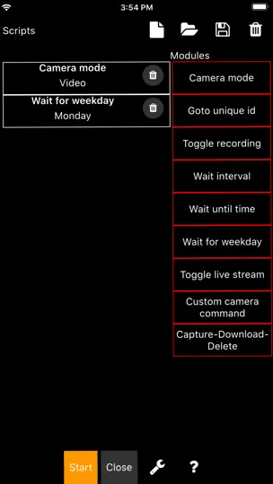 Screenshot von Camera Remote For GoPro auf dem iPhone 5