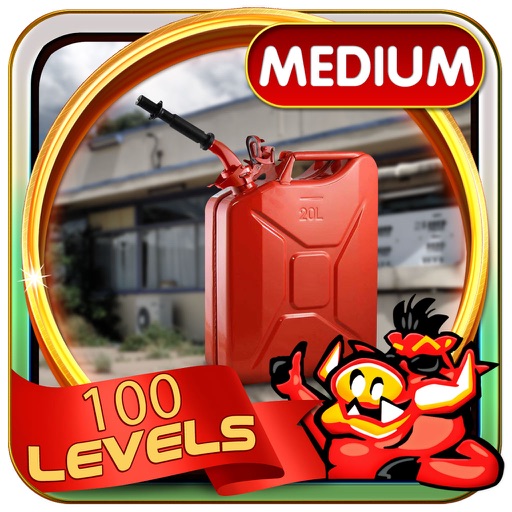 Gas Station Hidden Object Game icon