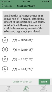 SAT Math Pro screenshot #1 for iPhone