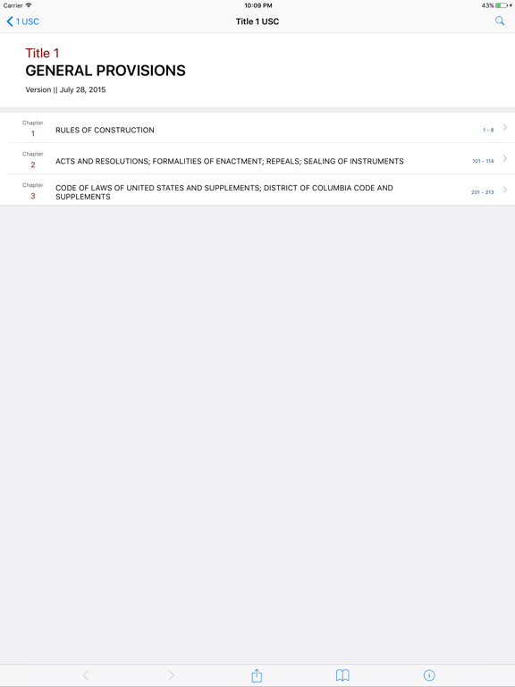 Screenshot #4 pour 1 USC by LawStack