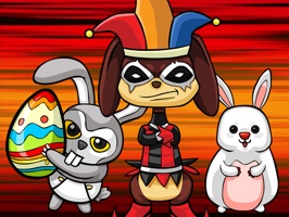 This set of lovely fun-filled Devil Bunny Emoji stickers are especially designed for the Bunny lovers who would like to use them to decorate the chat via iMessage with friends