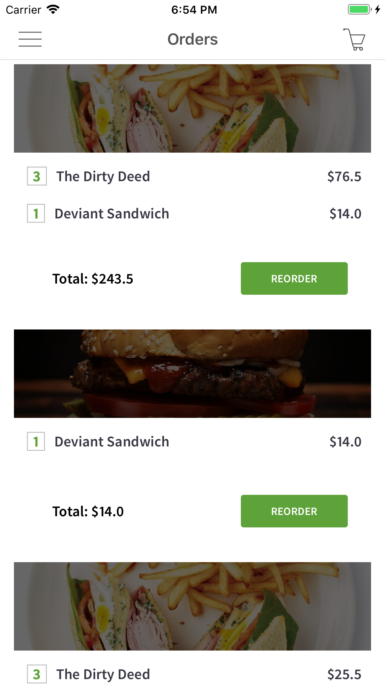 Restaurant App - Instamobile