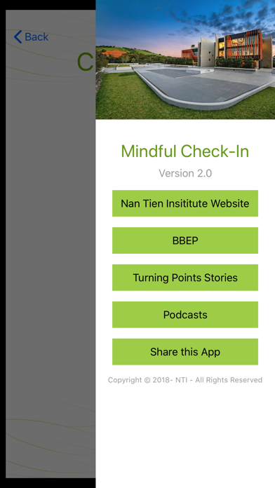 Mindful Check In iPhone screenshot