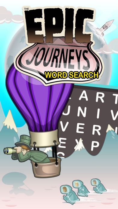Epic Journeys Word Search screenshot 1