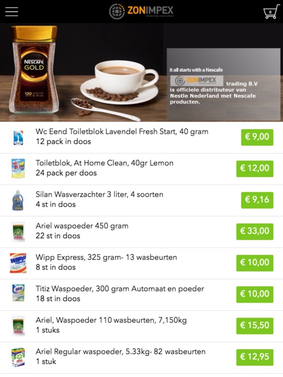 Screenshot #5 pour Zon impex