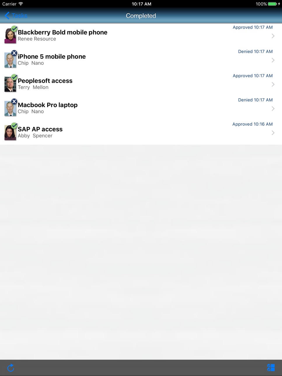 iPad screenshot
