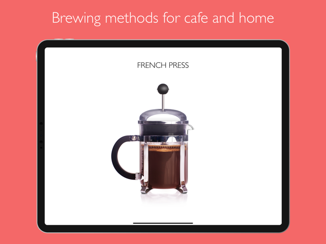 Screenshot dell'app Great Coffee