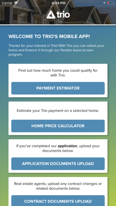 Screenshot #2 pour Trio Mobile App