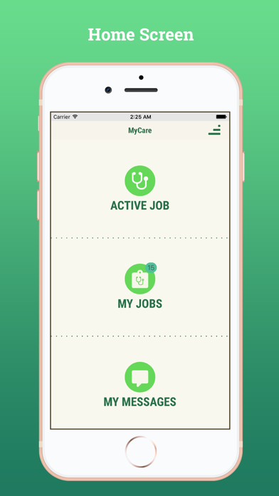 myCare Health app screenshot