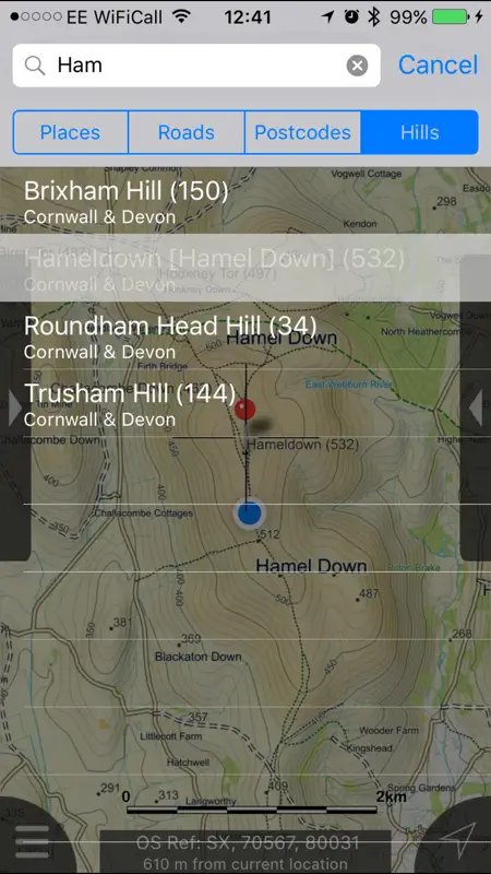 Dartmoor Maps Offline screenshot 4 of 10