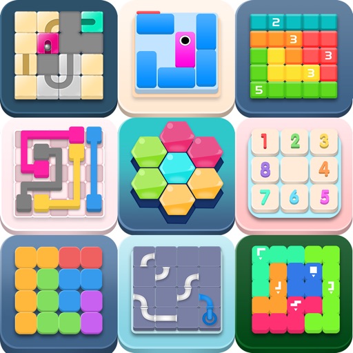 欢乐六边形 app icon