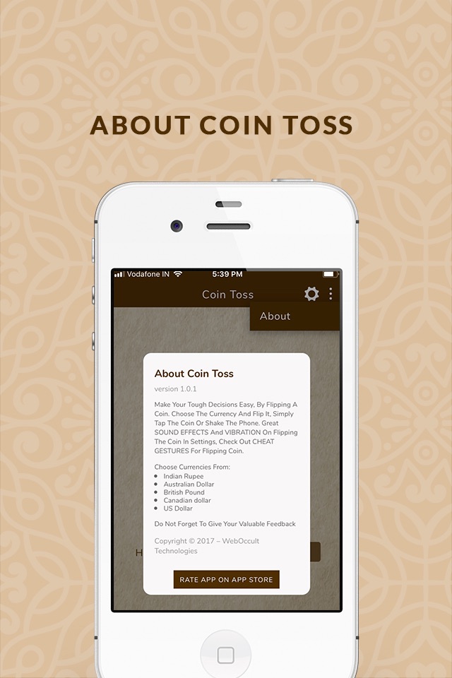 Coin Toss - Simple Coin Flip screenshot 4
