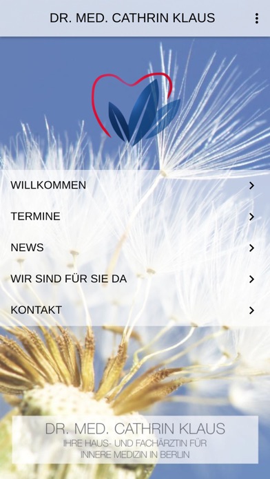 Screenshot #1 pour Dr.C.Klaus-Internistin Berlin