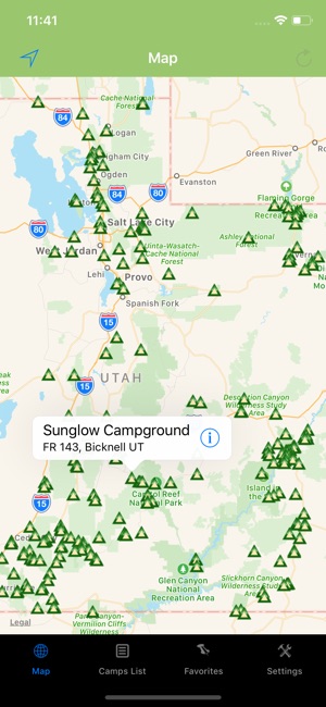 Utah – Camping & RV spots(圖1)-速報App