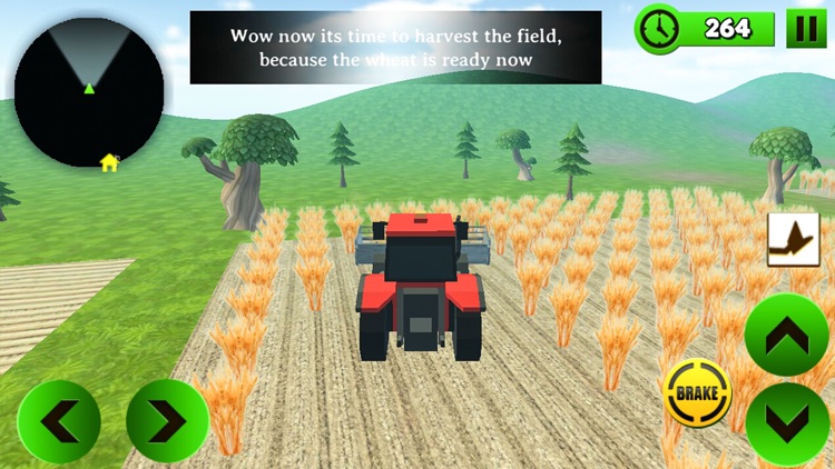 Block Farming Tractor Sim screenshot-4