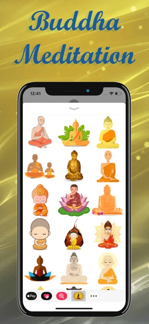 Buddha Meditation Stickers(圖2)-速報App