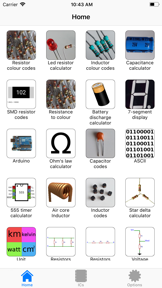 Electronics Toolkit Pro screenshot